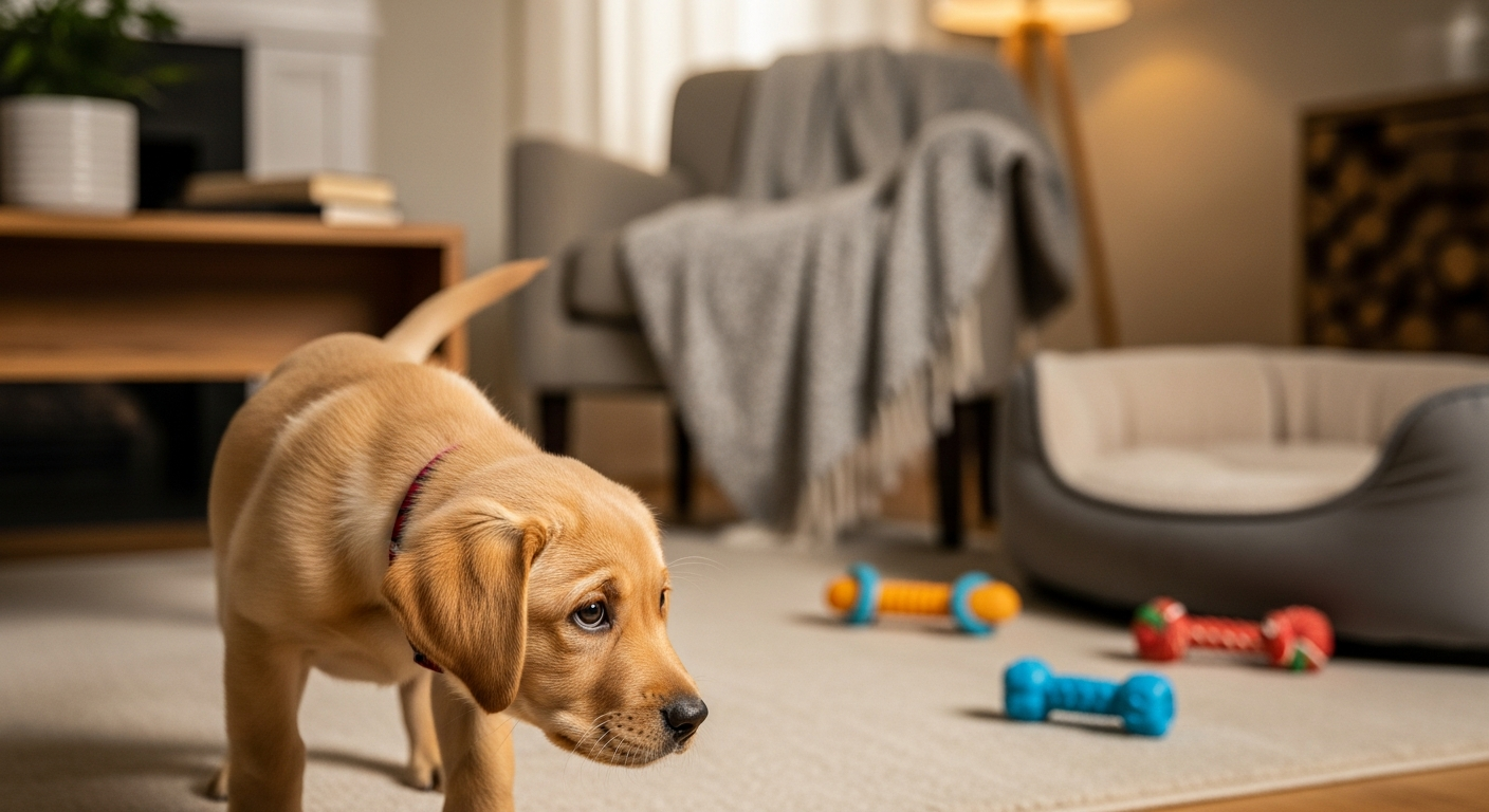 Перший місяць цуценяти вдома: повний гайд