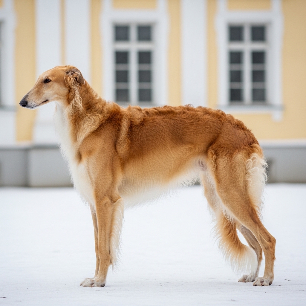 Borzoi - Тигровий