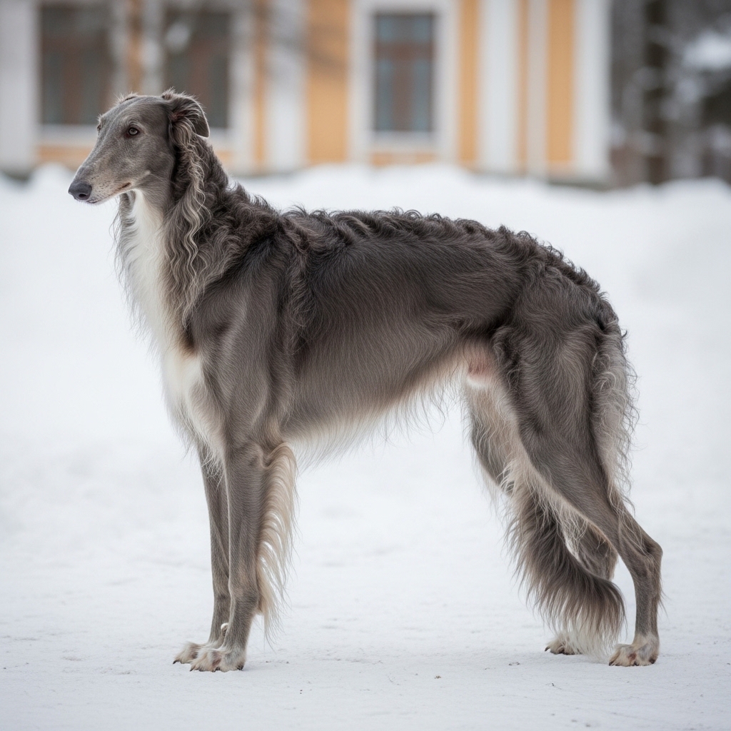 Borzoi - Сірий